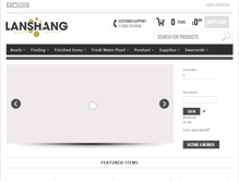 Tablet Screenshot of lanshangco.com